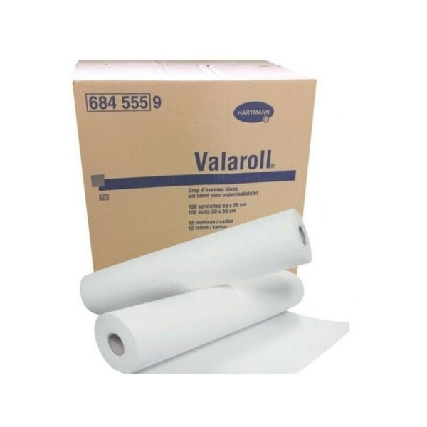 Draps examen valaroll 150 feuilles 50x38cm - le carton