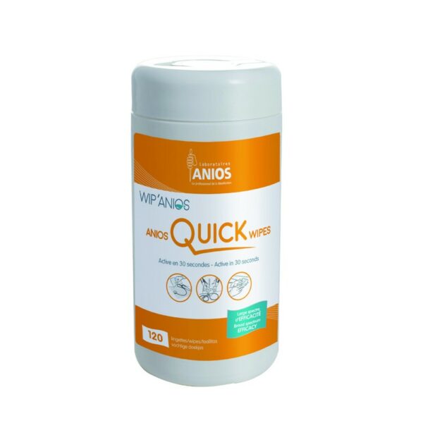 Lingettes quick wipes boîte de 120